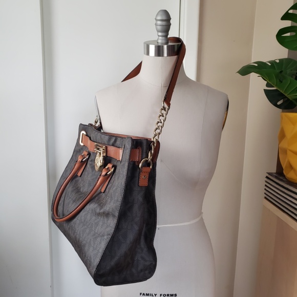 VINTAGE Michael Kors Logo Handbag - Picture 2 of 14